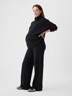 GAP CashSoft Under Belly Maternity Sweater Pants
